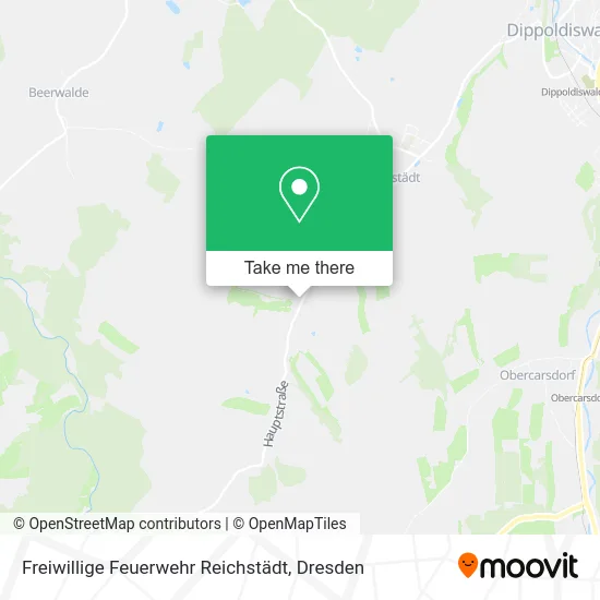 Карта Freiwillige Feuerwehr Reichstädt