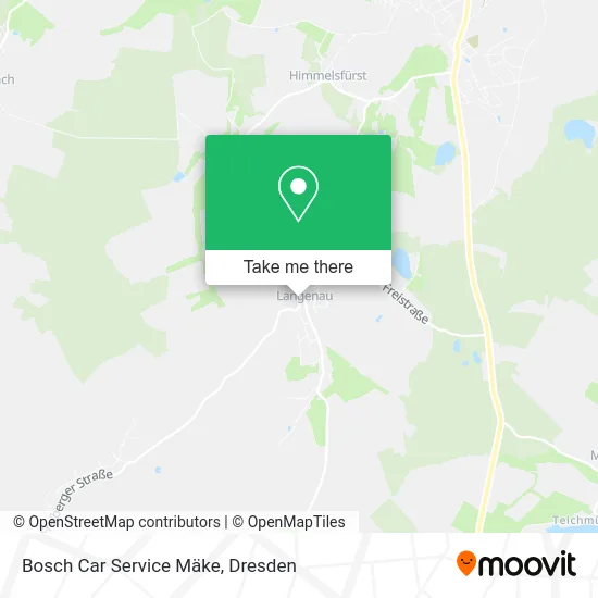 Карта Bosch Car Service Mäke