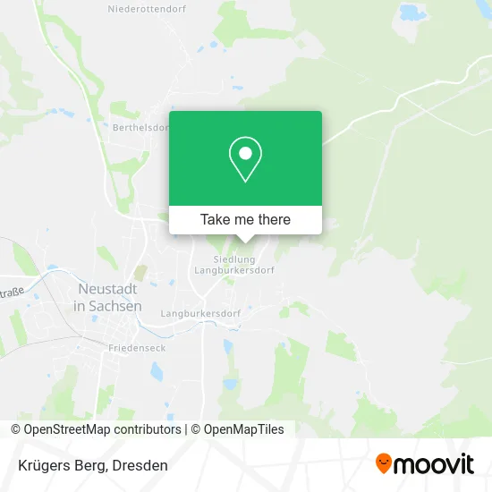 Карта Krügers Berg