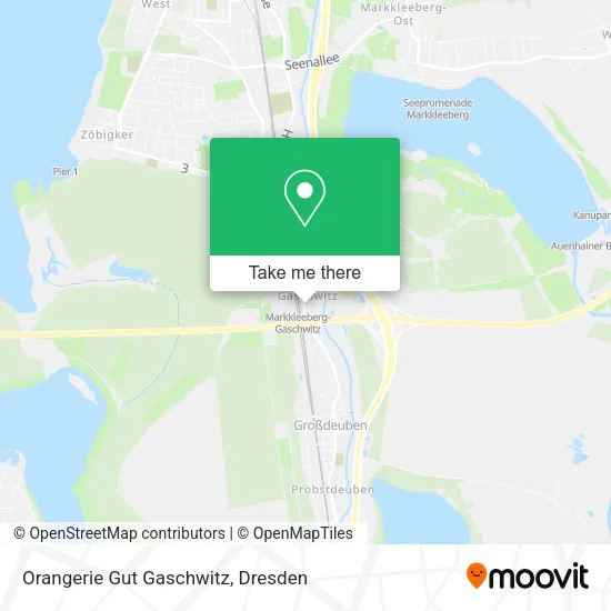 Карта Orangerie Gut Gaschwitz