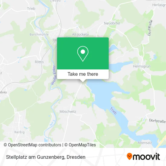 Карта Stellplatz am Gunzenberg