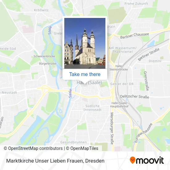 Marktkirche Unser Lieben Frauen map