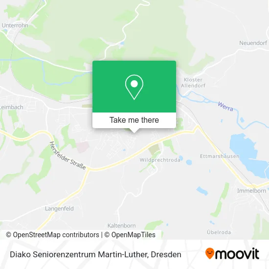 Карта Diako Seniorenzentrum Martin-Luther