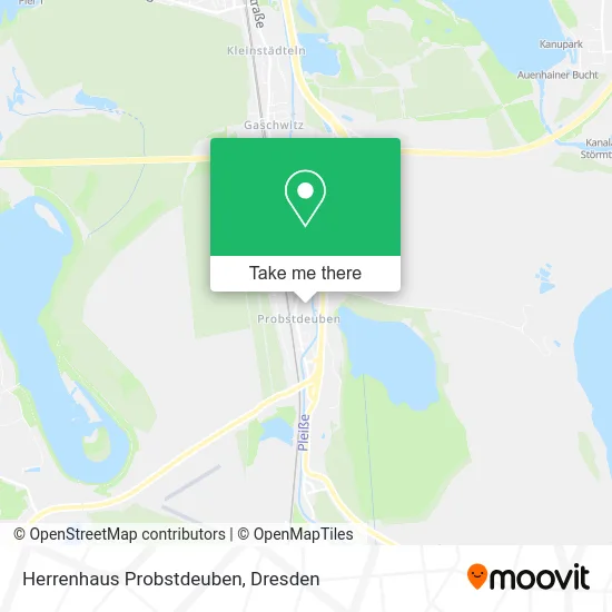 Карта Herrenhaus Probstdeuben