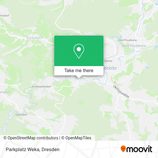 Карта Parkplatz Weka