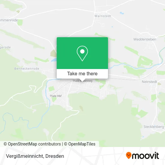 Карта Vergißmeinnicht