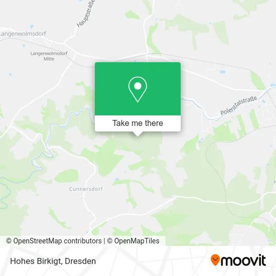 Карта Hohes Birkigt