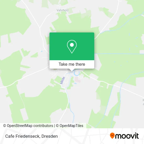 Карта Cafe Friedenseck