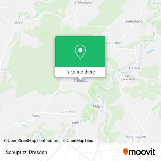Карта Schüptitz