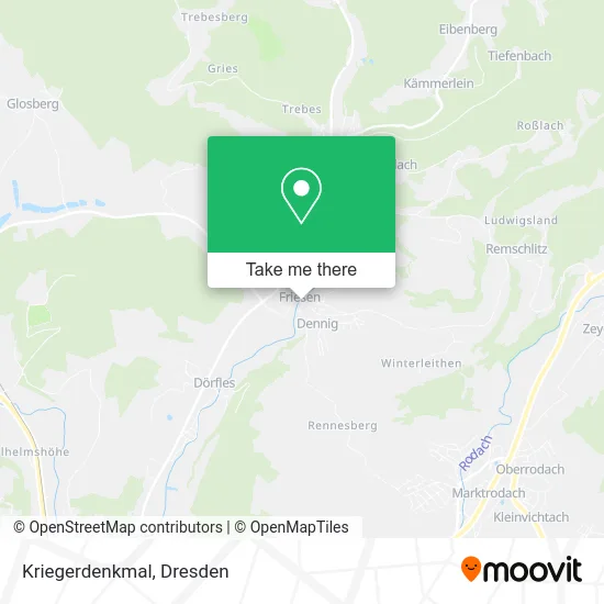 Карта Kriegerdenkmal