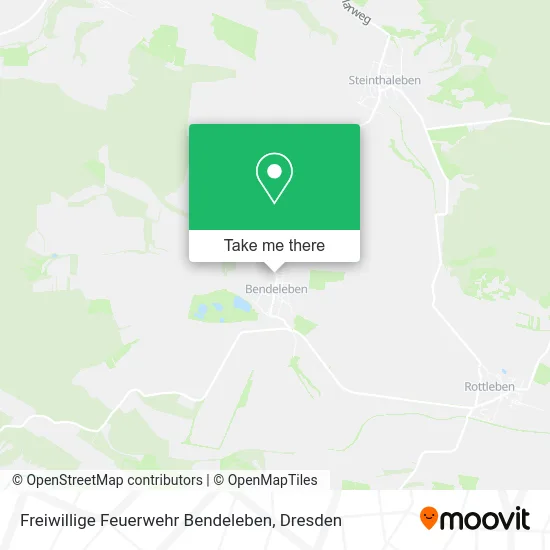 Карта Freiwillige Feuerwehr Bendeleben