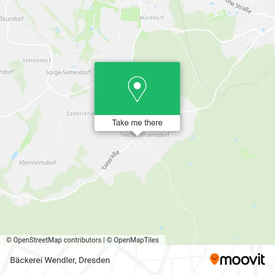 Bäckerei Wendler map