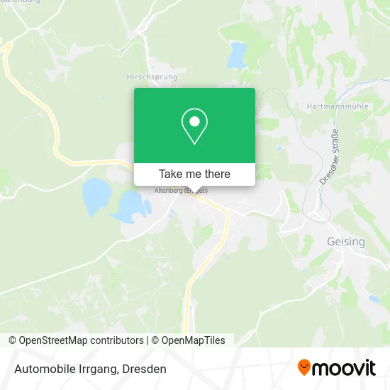 Карта Automobile Irrgang