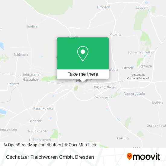 Карта Oschatzer Fleichwaren Gmbh