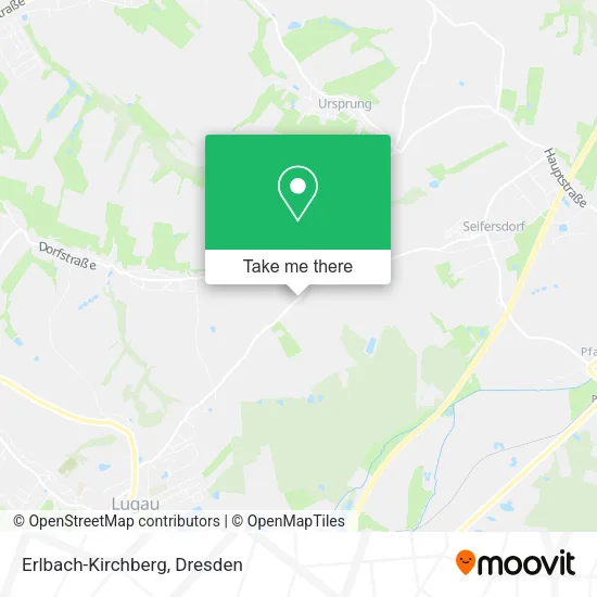 Карта Erlbach-Kirchberg