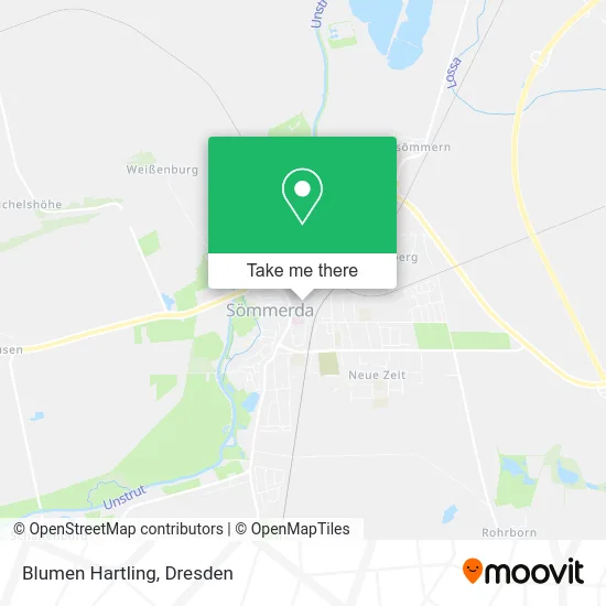 Blumen Hartling map