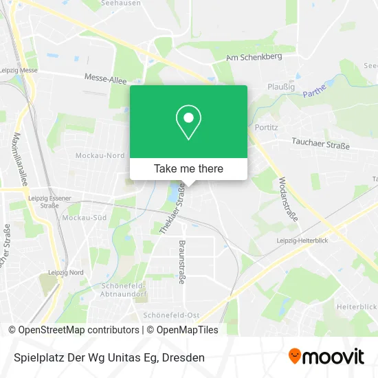 Карта Spielplatz Der Wg Unitas Eg