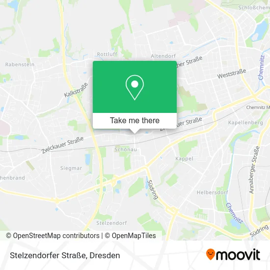 Карта Stelzendorfer Straße