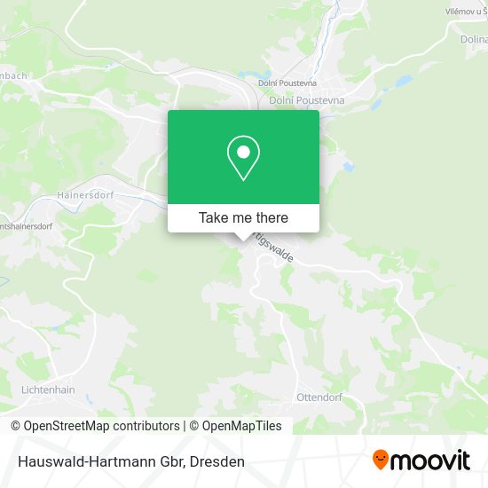 Карта Hauswald-Hartmann Gbr