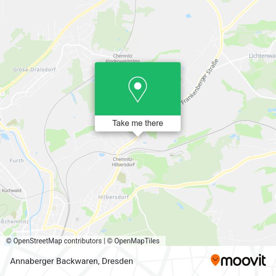 Карта Annaberger Backwaren