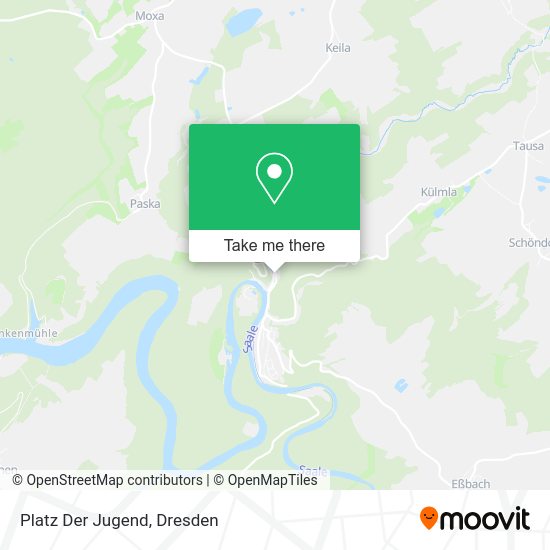 Карта Platz Der Jugend