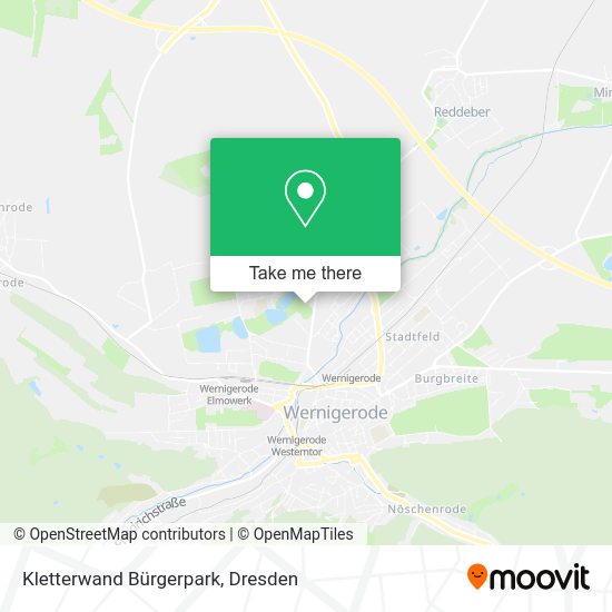 Карта Kletterwand Bürgerpark