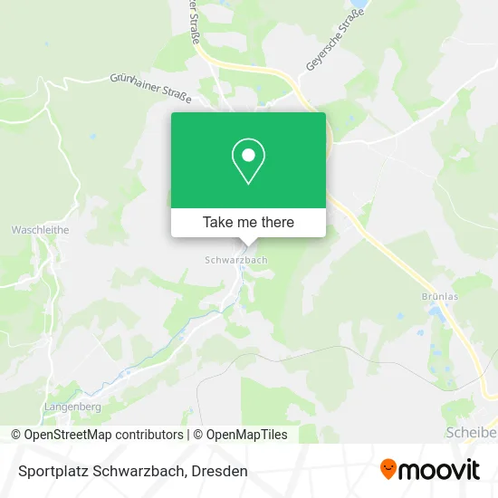 Карта Sportplatz Schwarzbach