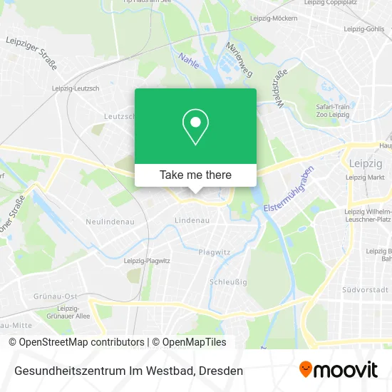 Карта Gesundheitszentrum Im Westbad