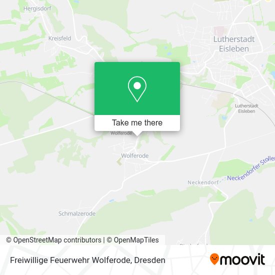 Карта Freiwillige Feuerwehr Wolferode