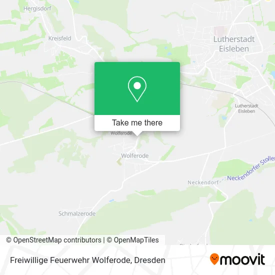 Карта Freiwillige Feuerwehr Wolferode