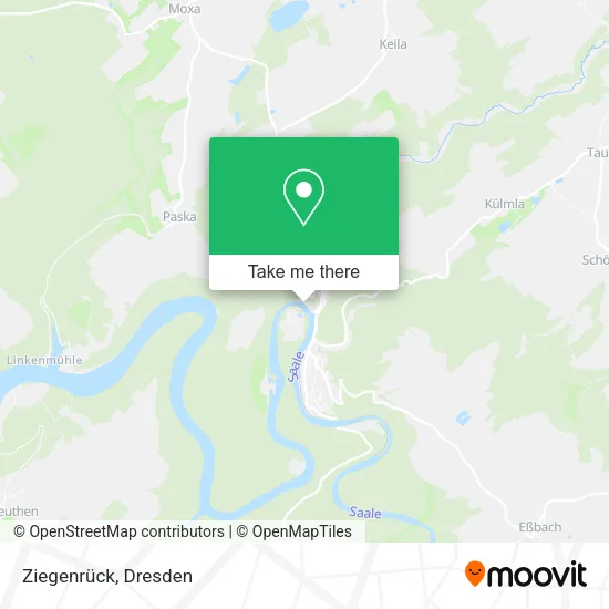 Карта Ziegenrück