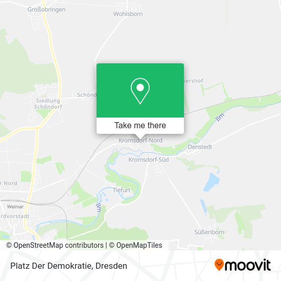 Карта Platz Der Demokratie