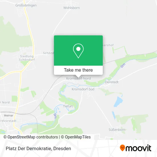 Карта Platz Der Demokratie
