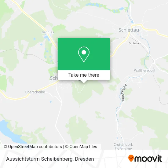 Карта Aussichtsturm Scheibenberg