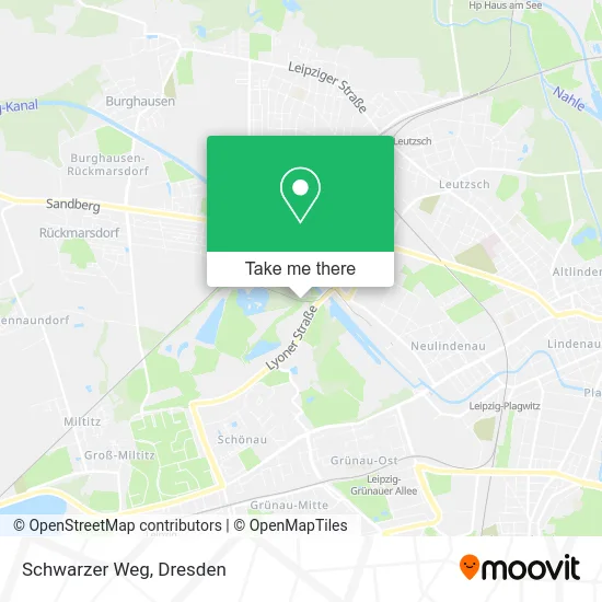 Карта Schwarzer Weg