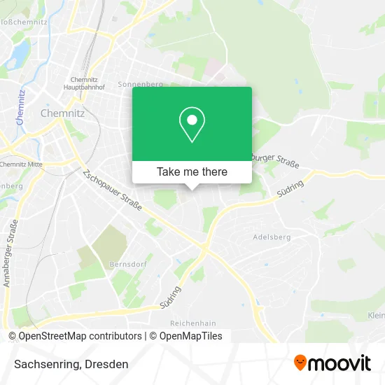 Карта Sachsenring
