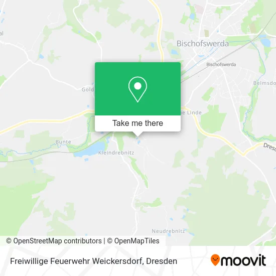 Freiwillige Feuerwehr Weickersdorf map