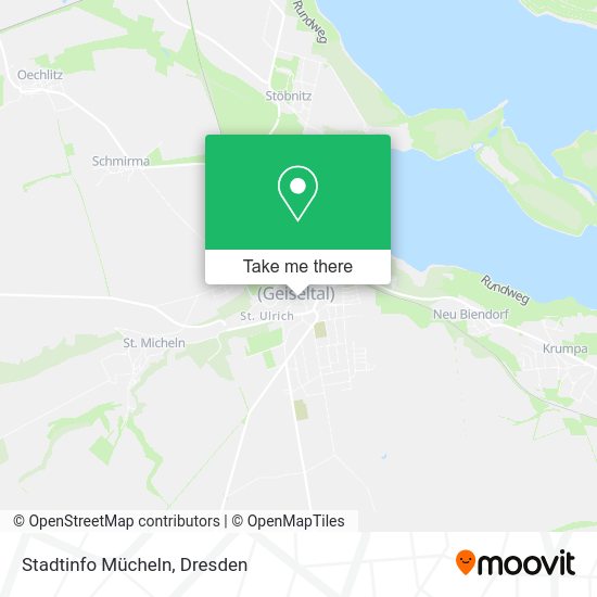 Карта Stadtinfo Mücheln