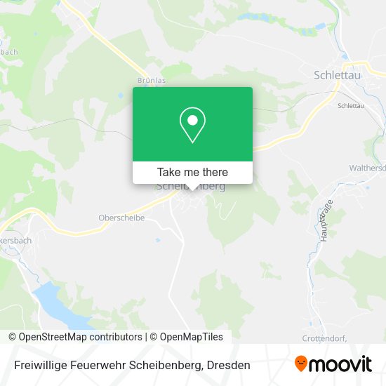 Карта Freiwillige Feuerwehr Scheibenberg