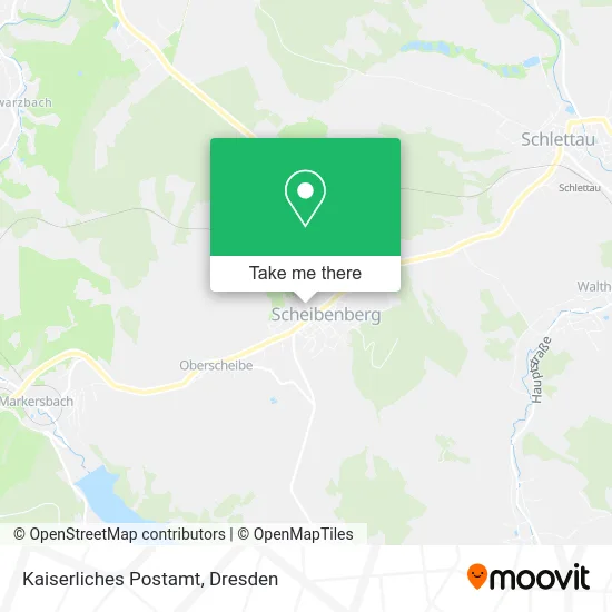 Карта Kaiserliches Postamt