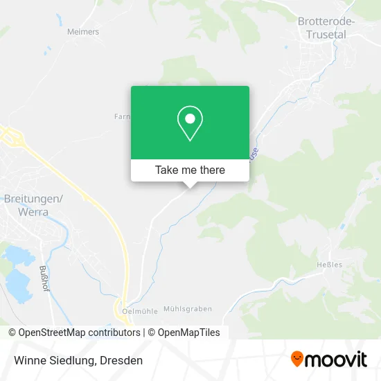 Карта Winne Siedlung