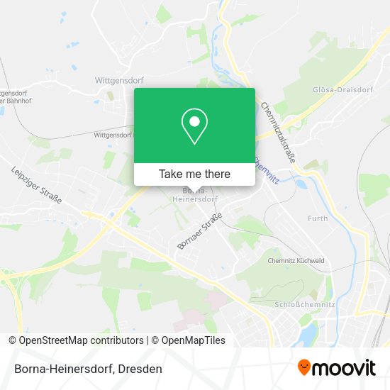 Карта Borna-Heinersdorf