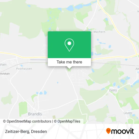 Карта Zeitizer-Berg