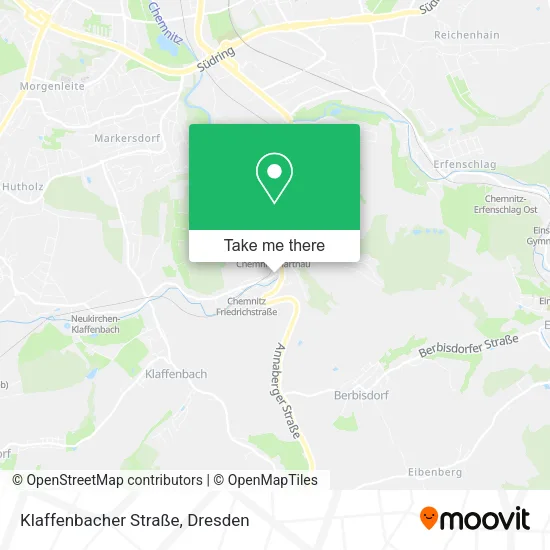 Карта Klaffenbacher Straße