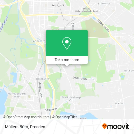 Карта Müllers Büro
