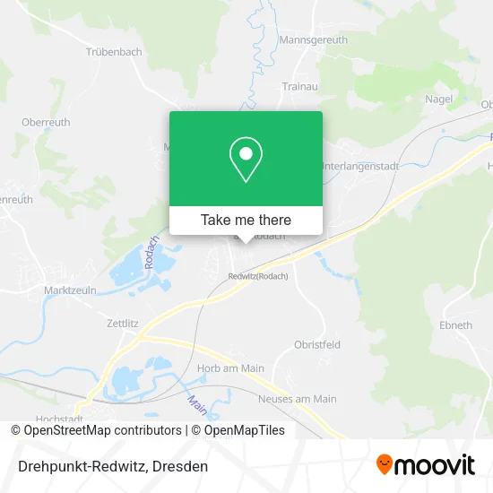 Карта Drehpunkt-Redwitz