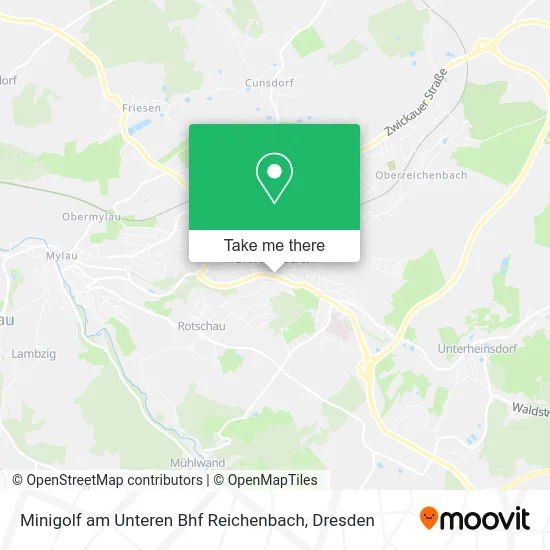 Карта Minigolf am Unteren Bhf Reichenbach