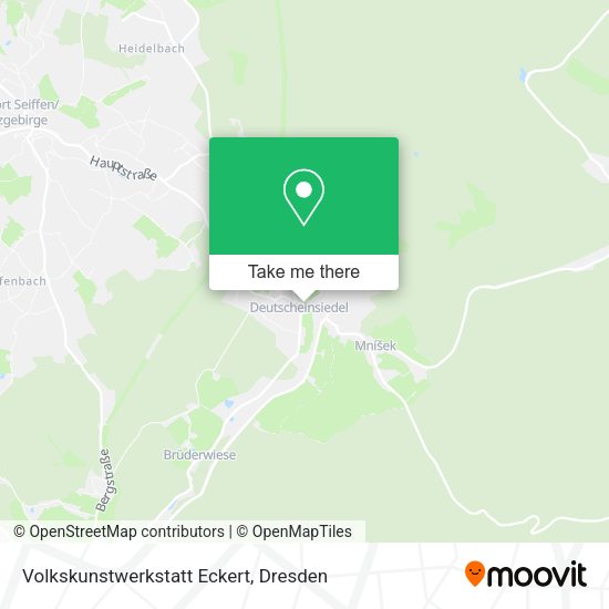 Карта Volkskunstwerkstatt Eckert