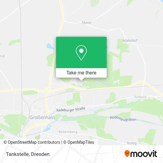 Карта Tankstelle