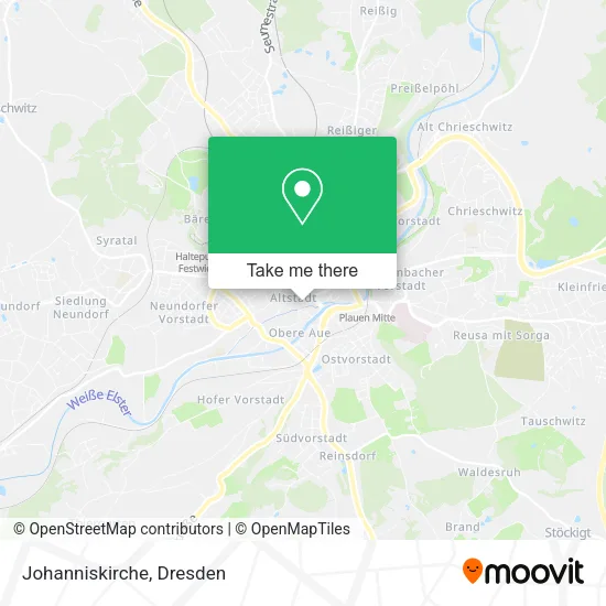 Карта Johanniskirche